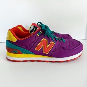 New Balance 574 Pop Safari Women’s Colorblock Sneaker Size 9.5